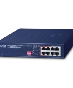 De Planet GSD-804P gigabit POE switch bij shop4power.nl op voorraad