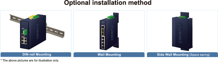 IGS-624HPT Installation Methods