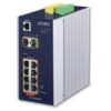 De IGS-10020HPT Industriële 8-poort 10/100/1000T PoE + 2-poort 1G/2.5G Managed switch is uit voorraad leverbaar bij shop4power.nl