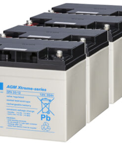 Qwic accu-set 4 x 33Ah bij shop4power