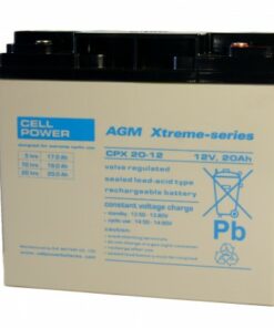 CPX20-12 accu EXTREME 12V/20 Ah van shop4power