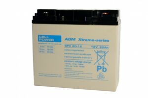 Golftrolley accu EXTREME 12V/20 Ah van shop4power