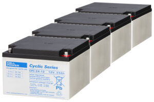 Cyclische accu 24Ah van shop4power