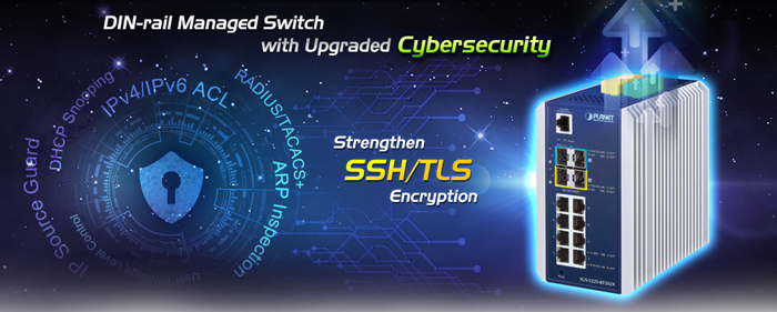 Planet IGS-5225-8T2S2X SSH/TLS