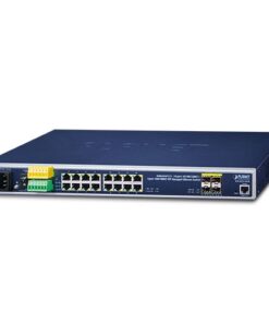 De Industriële Planet IGS-5225-16T4S managed Gigabit ethernet switch met 16 10/100/1000BASE-T poorten en 4 SFP poorten is uit voorraad leverbaar bij shop4power
