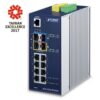 De Planet IGS-5225-8T2S2X industriële L3 8-poort 10/100/1000T + 2-poort 1G/2.5G SFP + 2-poort 10G SFP is uit voorraad leverbaar bij shop4power.nl dè Planet distributeur van de Benelux.
