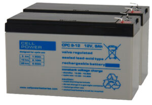 Cyclische accu's 12Volt 9Ah - twee stuks-0