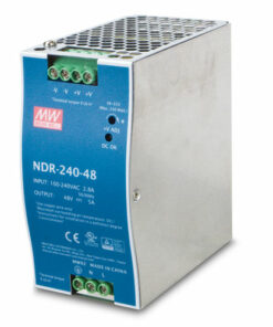 De Mean Well NDR-240-48 is uitermate geschikt voor de industriële producten van Planet, de voeding / gelijkrichter is uit voorraad leverbaar bij shop4power