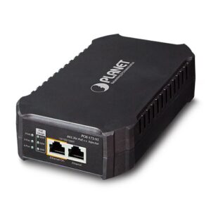 Planet POE-175-95 Single port 10/100/1000Mbps 802.3bt POE Injector (95 Watts, internal PWR)
