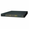 De Planet SGS-6341-24P4X 24-poort Layer 3 POE Switch, uit voorraad leverbaar bij shop4power. De goedkoopste leverancier van Planet switches
