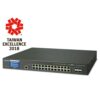 Planet GS-5220-16T2XV 16port Gb + 2 port 10Gb SFP+ managed Switch with LCD Touch Screen