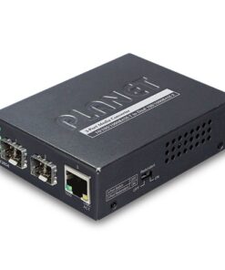 Planet GT-1205A 10/100/1000BASE-T to Dual 100/1000BASE-X SFP Media Converter available by shop4power.nl