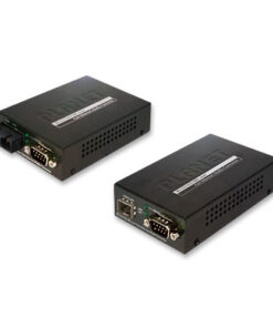 De Planet ICS-105A RS232/422/485 mediaconverter naar Fast Ethernet glasvezel SFP. Uit voorraad leverbaar bij shop4power