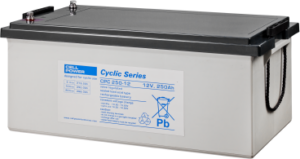De CPC250-12 Cyclische batterijen zijn uit voorraad leverbaar bij shop4power.nl