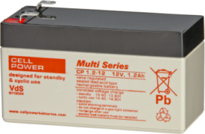 De Cellpower CP1.2-12 Multi Series batterij / accu is bij shop4power uit voorraad leverbaar