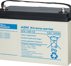 Cellpower CPX125-12 uit voorraad verkrijgbaar bij shop4power.nl, de POWER leverancier van de Benelux.