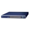 Planet GS-6322-24P4X Layer 3 24-port 10/100/1000T 802.3bt POE++ and 2-port 10GBASE-T and 2-port 10G SFP+ Managed switch with Dual modular power supply slots - in stock with shop4power