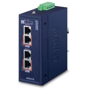 De Planet IPOE-270-12 2-poort industriële GB UltraPower injector HUB is uit voorraad leverbaar bij shop4power.nl