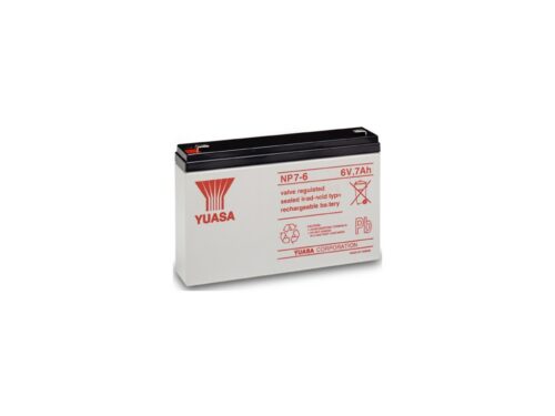 Yuasa NP7-6 is uit voorraad leverbaar bij shop4power.nl