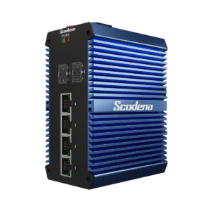 De Scodeno XPTN-9000-65-2GX4GT-XV X-blue 4-poort 10/100/1000T en 2-poort 1000X din-rail managed industriële managed Ethernet Switch is EXCLUSIEF verkrijgbaar in de Benelux bij Shop4power.nl