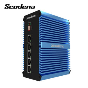 De Scodeno XPTN-9000-65-5GP-X industriële Din-rail Switch met 5 poorten 10/100/1000BASE-T IEEE802.3af en at Power over Ethernet is EXCLUSIEF voor de Benelux uit voorraad leverbaar bij shop4power.nl