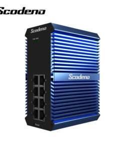 De Scodeno XPTN-9000-85-8GT-XV X-blue 8-poort 10/100/1000T din-rail managed industriële managed Ethernet Switch is EXCLUSIEF verkrijgbaar in de Benelux bij Shop4power.nl
