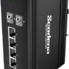 Verkrijgbaar bij de exlusieve distributeur is de Scodeno XPTN-9000-65-2GX4GT is een unmanaged industriële switch met 2 poorten 1000X SFP en 4 poort 10/100/1000T Gigabit