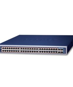 De Planet GS-5220-48P4X L3 48-poort PoE+ met 4-poort 10G SFP is uit voorraad leverbaar bij shop4power.nl, dé distributeur van de Benelux.