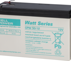 Intercel CPW50-12 High Rate batterij met 3 jaar garantie is uit voorraad leverbaar bij shop4power