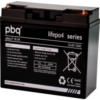De PBQ LiFePo4 10Ah 24Volt batterij