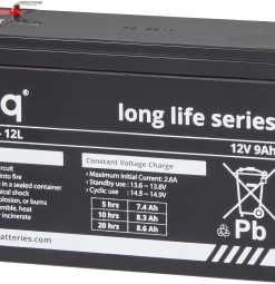 De PBQ L9-12L longlife AGM Lood-zuur accu bij Shop4power.nl