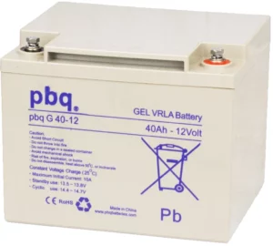 PBQ G40-12 Gel-Lood batterij