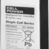 De Cellpower CPS200-2 200Ah 2 Volt AGM batterij
