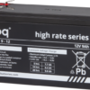 De PBQ HR9-12 High Rate 9ah 12Volt accu/batterij