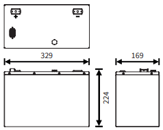 Cellpower CLF40-48 Lithium batterij