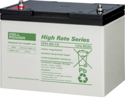 Cellpower CPH80-12 High Rate AGM batterij 10-12 jaar
