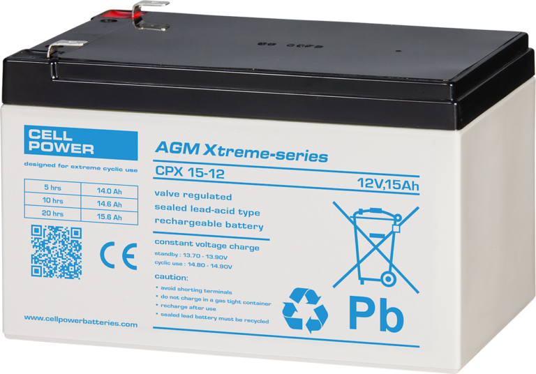 Cellpower CPX15-12 Cyclische batterij